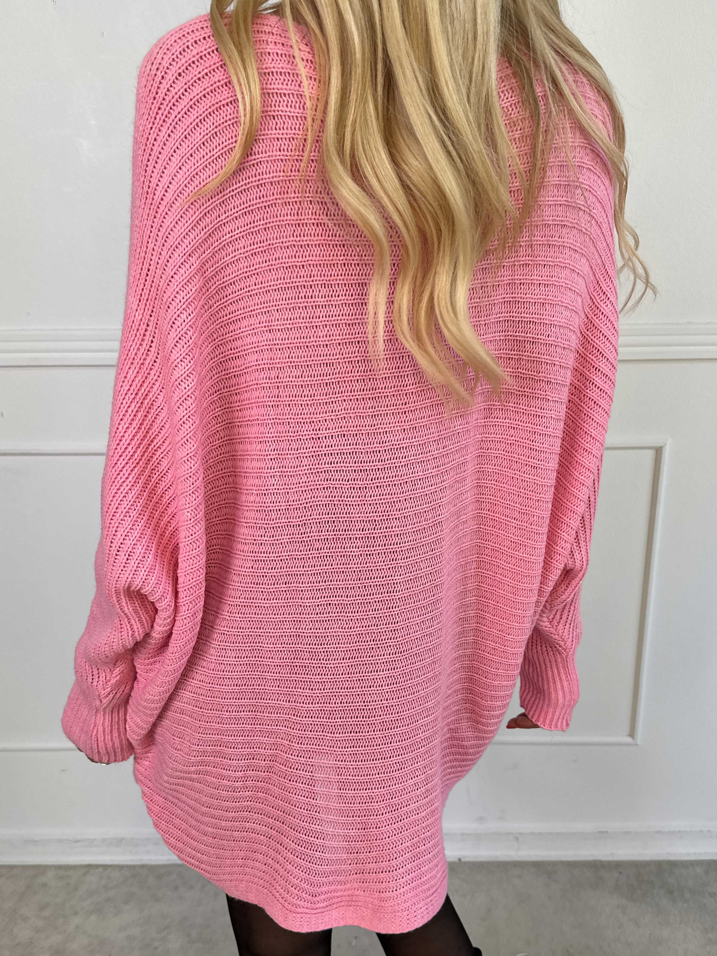 Gabbi - Oversized strik med flagermusærmer